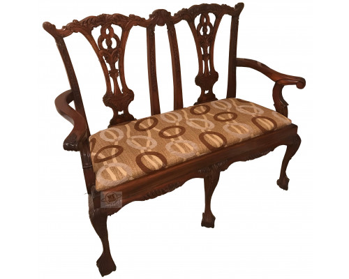 Кресло - диван ткань "овалы" 